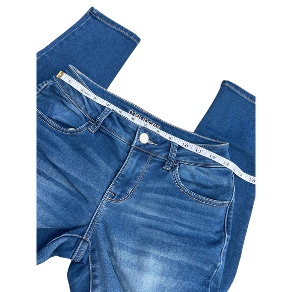 Maurices Womens Blue Wash‎ Skinny Jeggings XS Regular Stretch - Picture 5 of 8